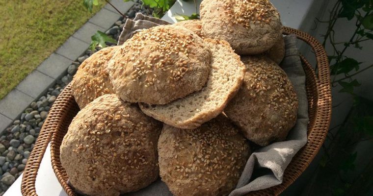 Glutenfri og lactosefri burgerboller