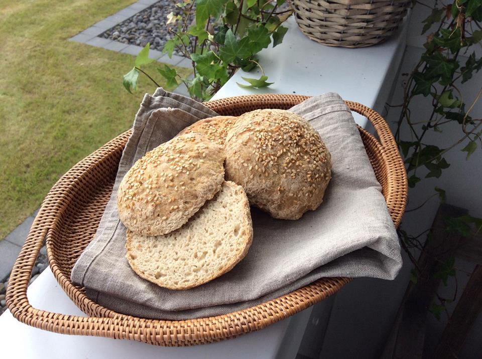 glutenfri og lactosefri burgerboller