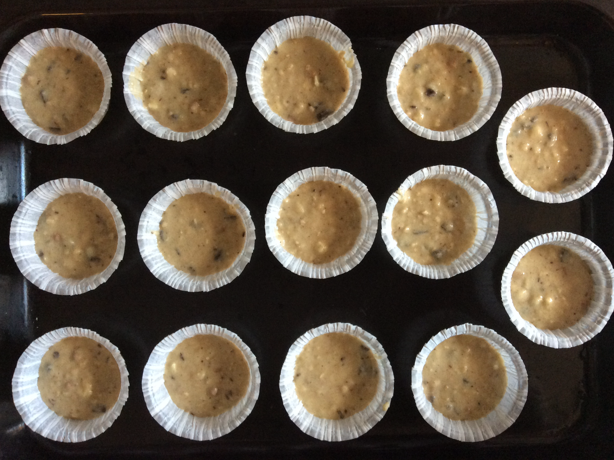 glutenfri bananmuffins