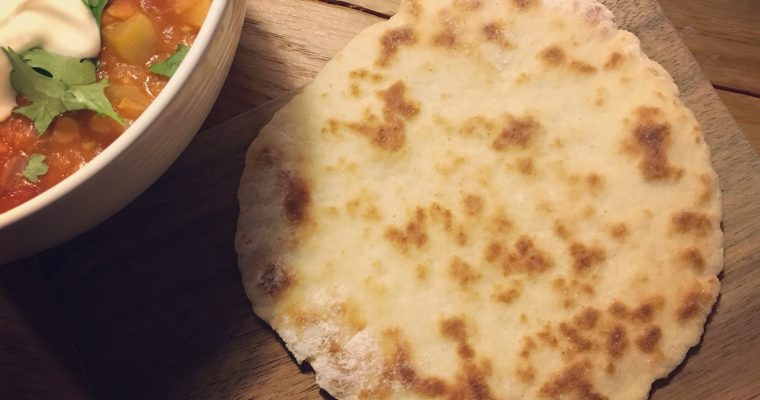 Lækkert glutenfrit naanbrød