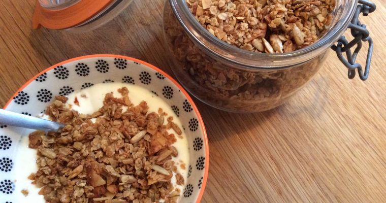 Knasende kokos müsli – glutenfri