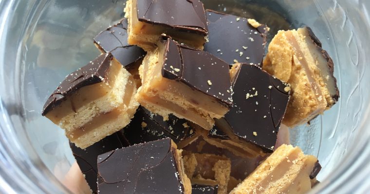 Twix inspireret snack – glutenfri