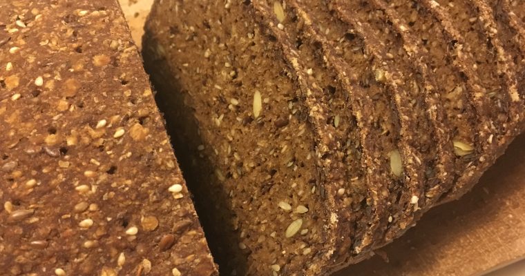 Godt og glutenfrit “rug”brød