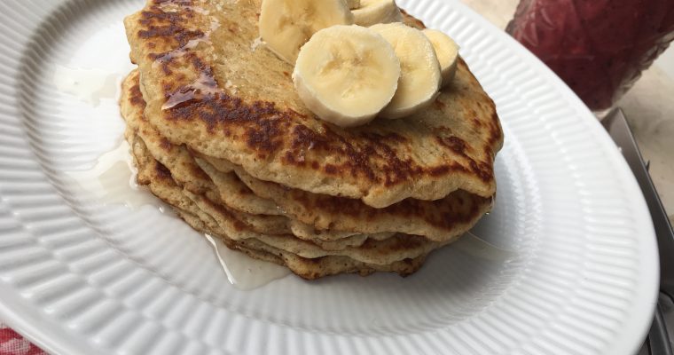 Glutenfri amerikanske pandekager