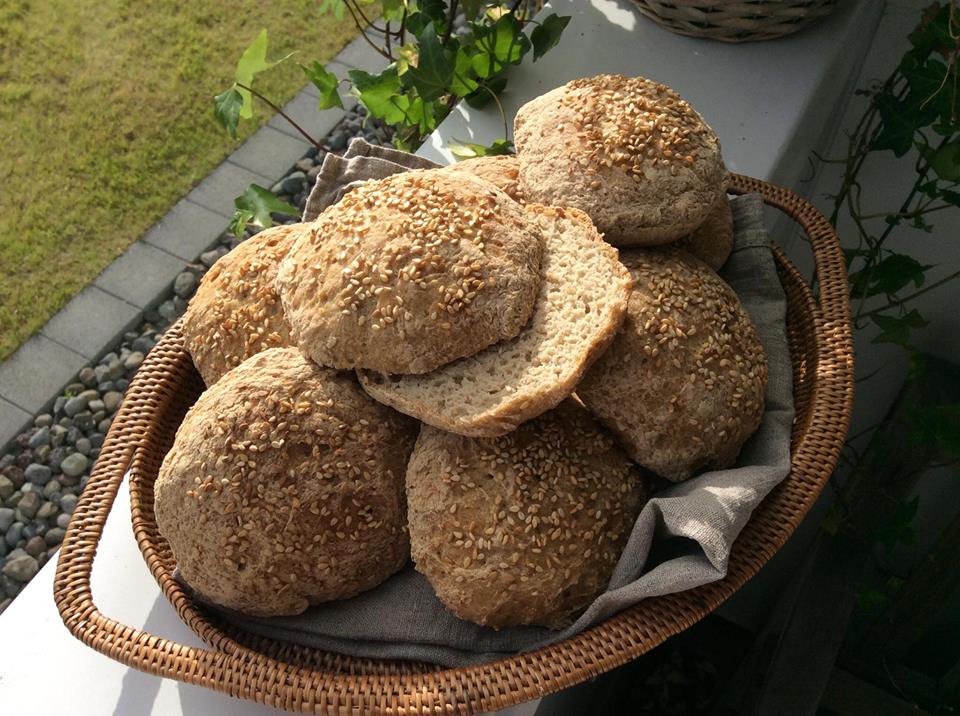 Glutenfri og lactosefri burgerboller