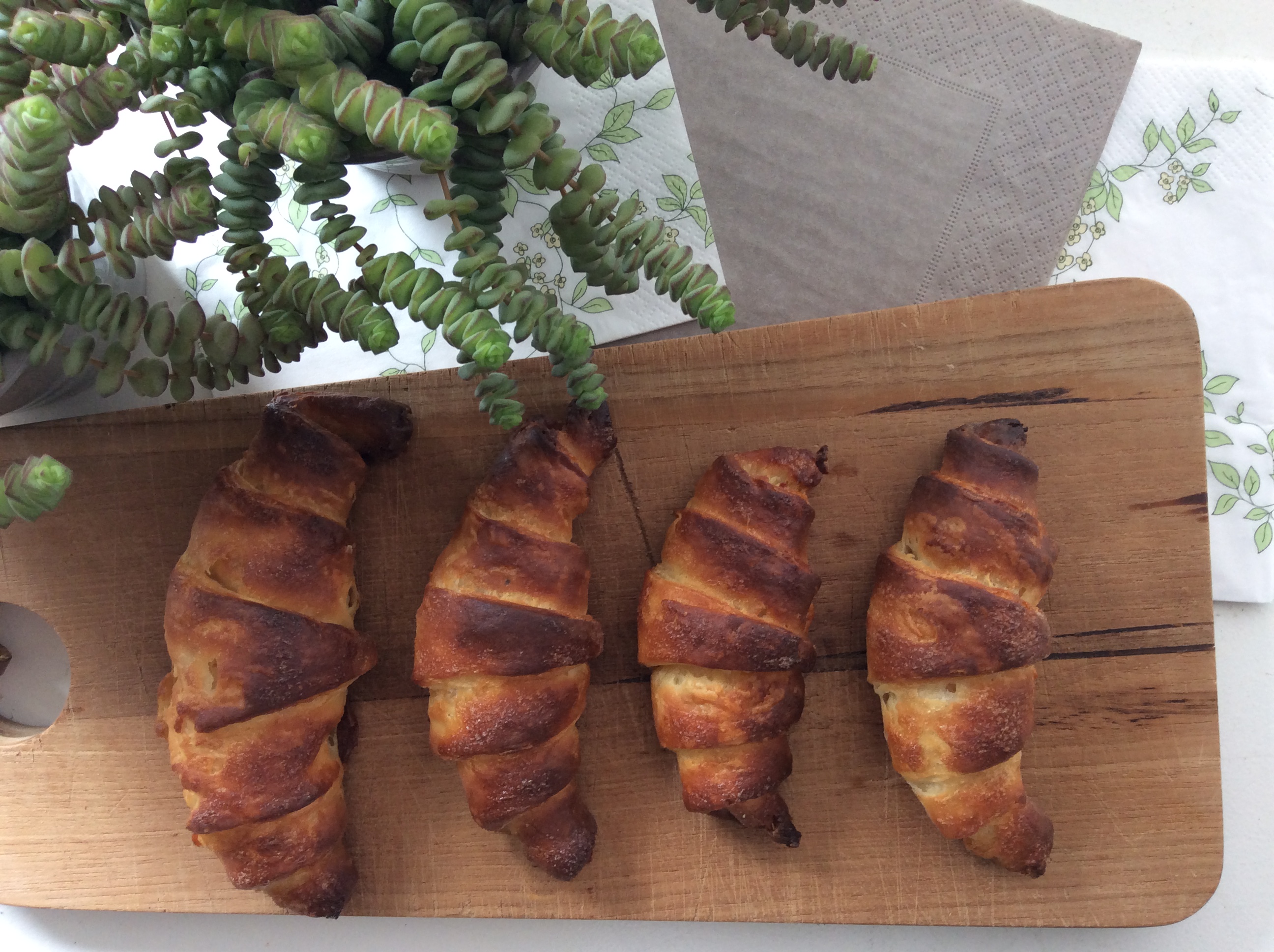 Luftige og lækre glutenfri croissanter