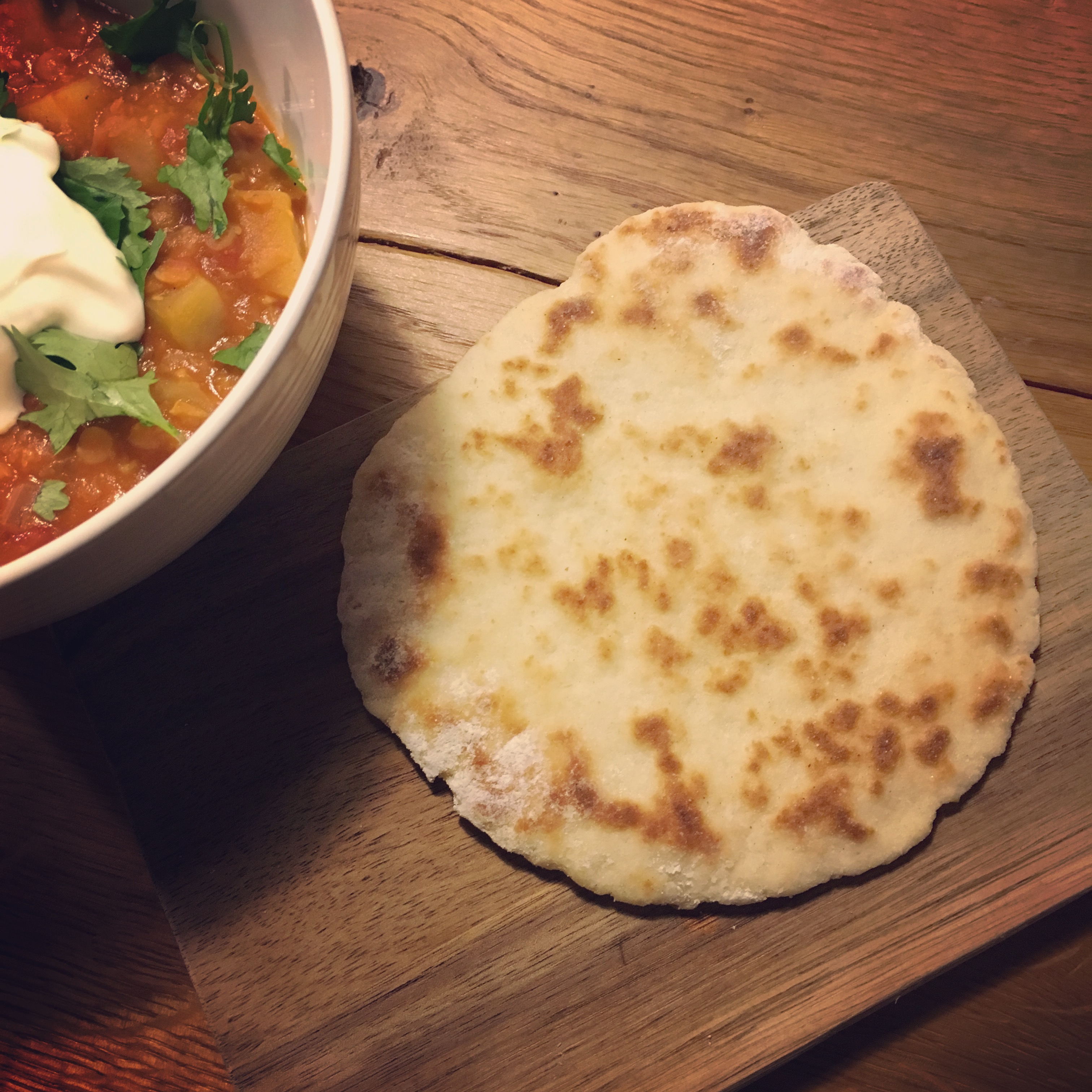 Lækkert glutenfrit naanbrød