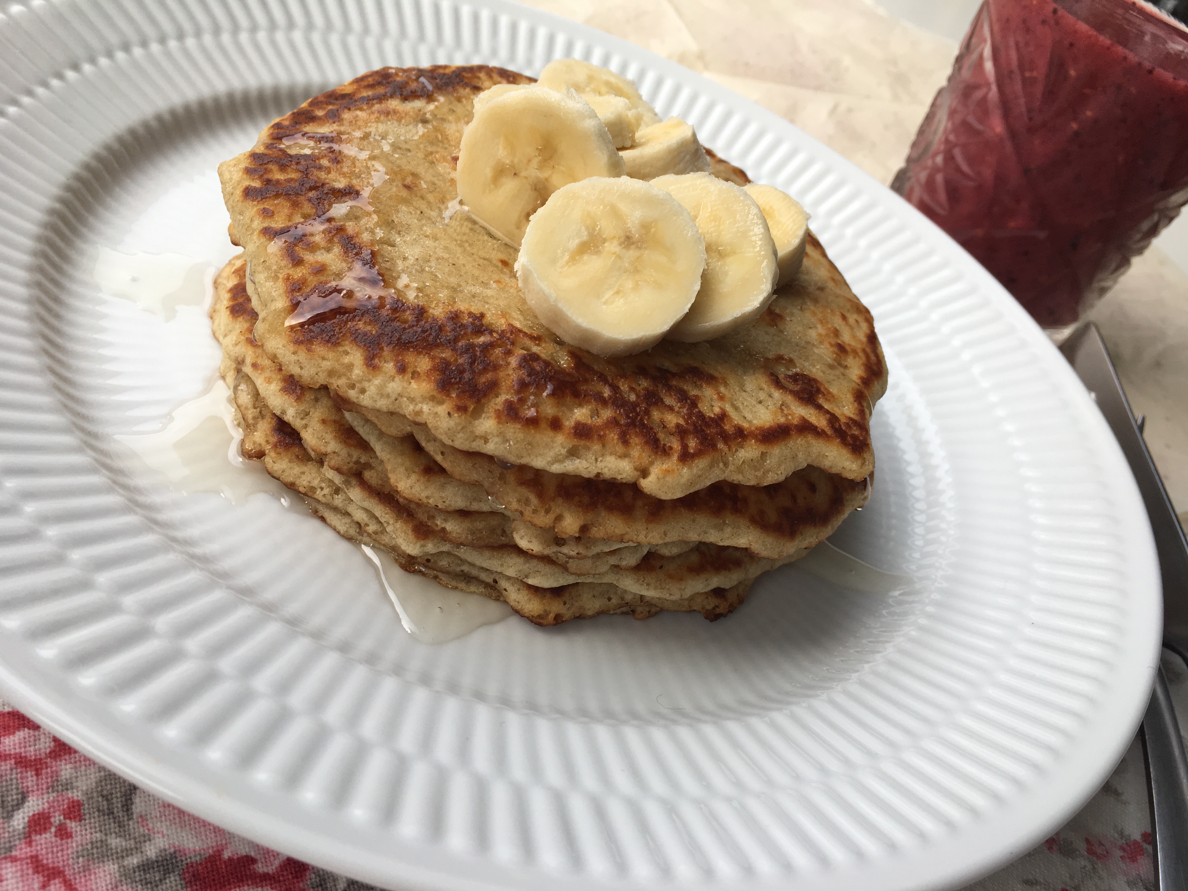 Glutenfri amerikanske pandekager