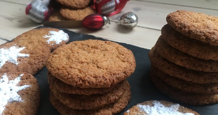 Ingefær småkager, glutenfri og mælkefri