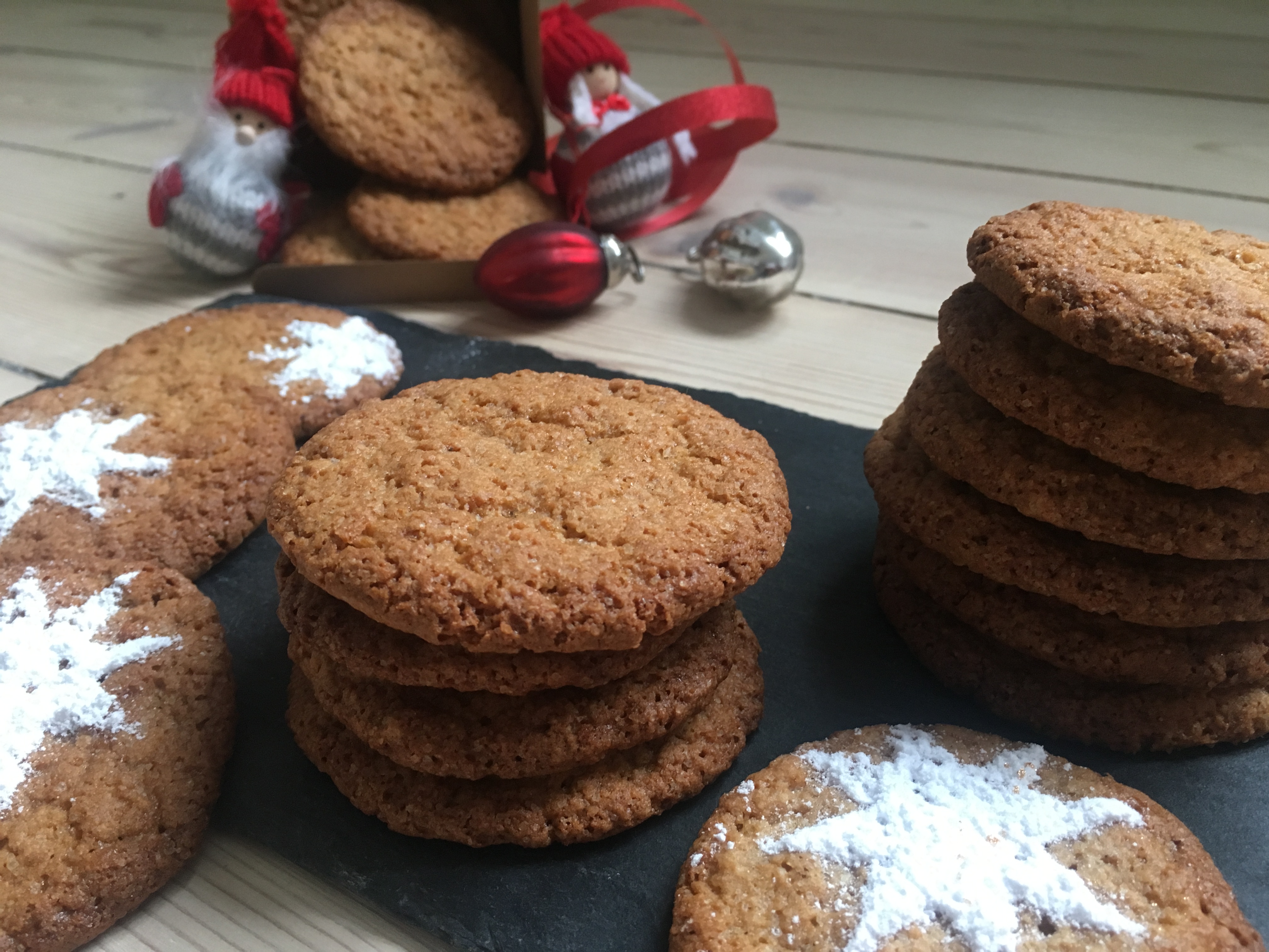 Ingefær småkager, glutenfri og mælkefri